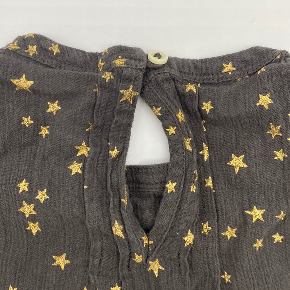 Crewcuts Gold Star Top Girls Size 5 - Picture 3 of 7